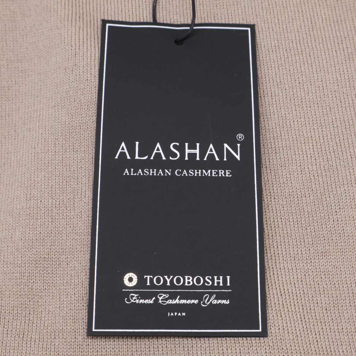 TOYOBOSHI 东洋纺 丝衣 米色 ALASHAN 阿拉善山羊绒针织衫 上衣