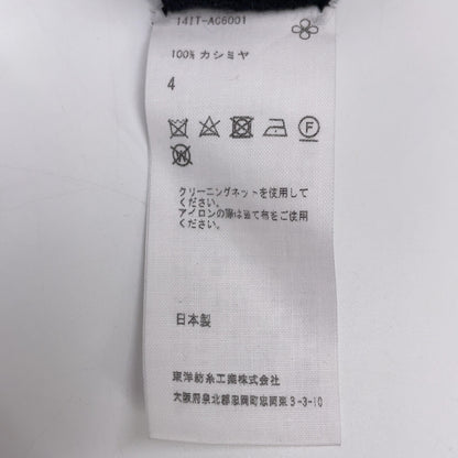 TOYOBOSHI 东洋纺 糸衣 黑色 CHAUSU 15ITAC6001 羊绒针织衫 上衣