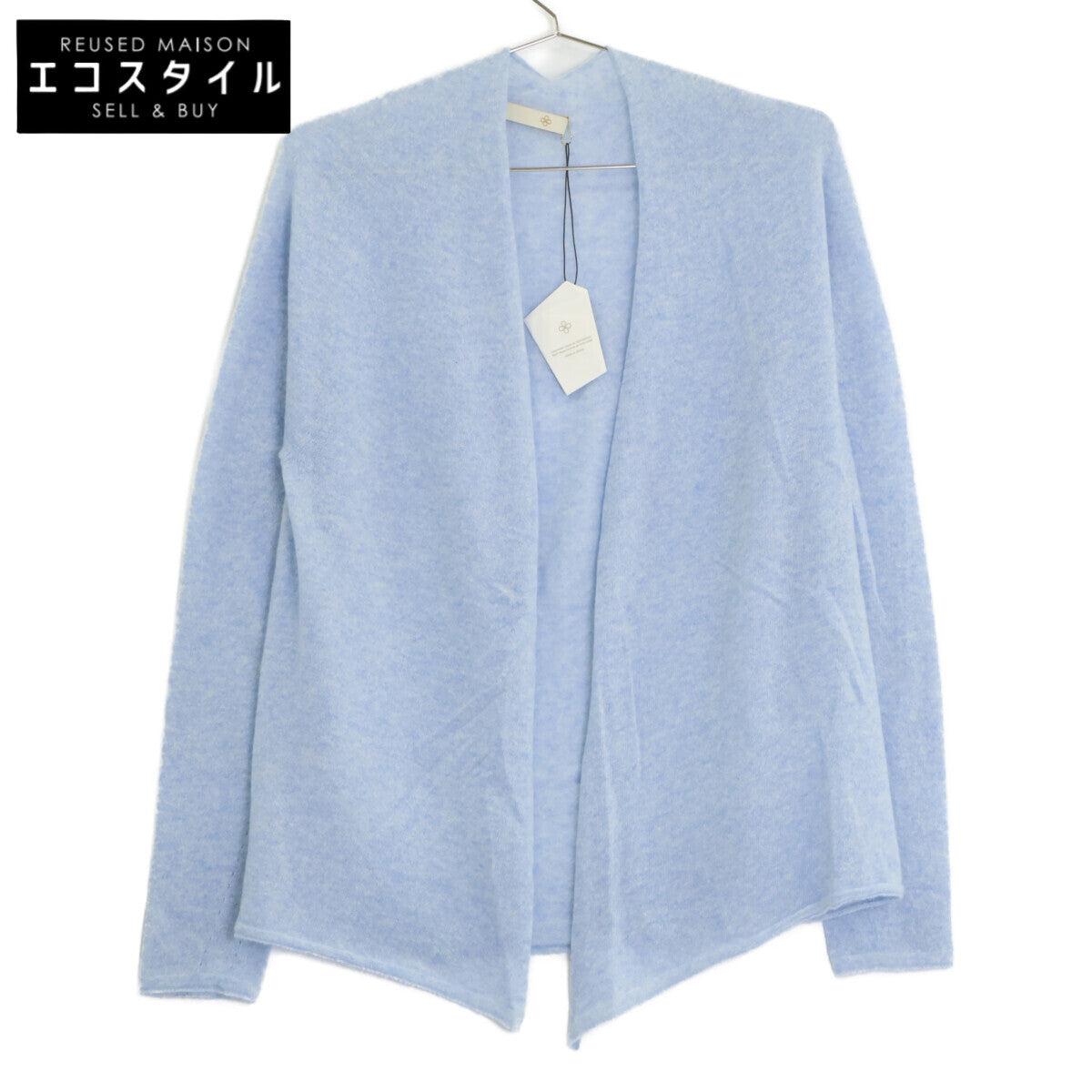 TOYOBOSHI Toyobo Itoi Baby Blue HIRUGA 13ITPC3103 Cashmere Cardigan Top