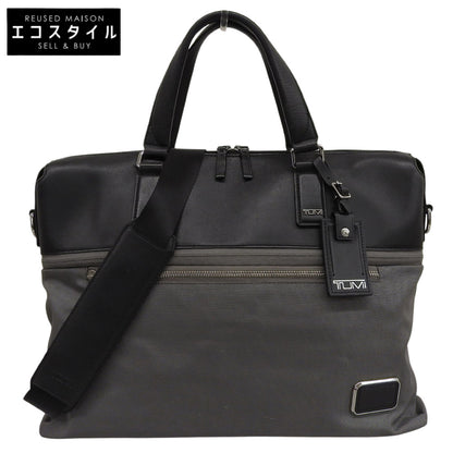 TUMI トゥミ エクスパンタブル 2WAY ブリーフバッグ ビジネスバッグ メンズ ブラック×グレー 68212GDE ビジネスバッグ ブリーフケース