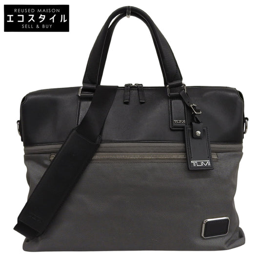 TUMI トゥミ エクスパンタブル 2WAY ブリーフバッグ ビジネスバッグ メンズ ブラック×グレー 68212GDE ビジネスバッグ ブリーフケース