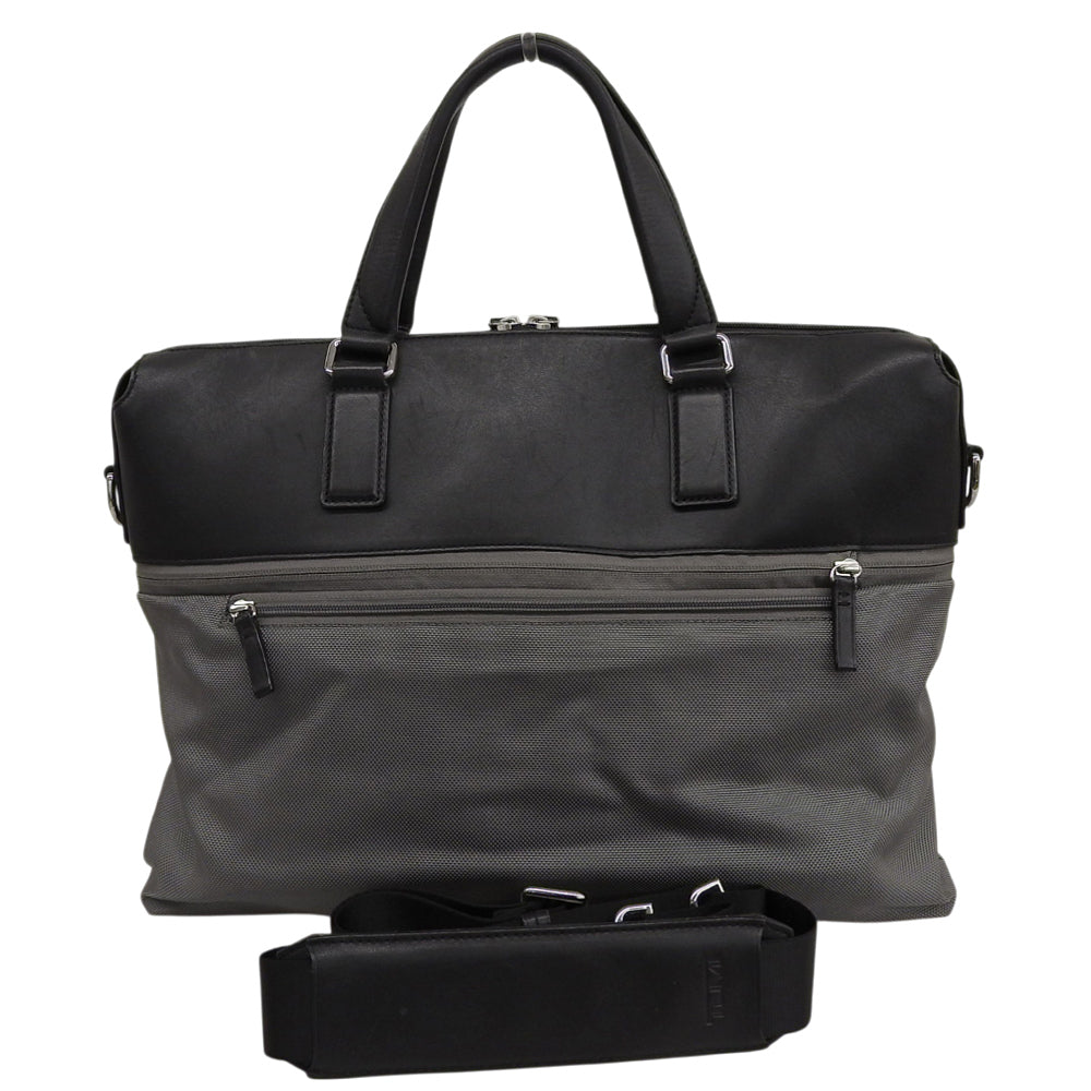 TUMI トゥミ エクスパンタブル 2WAY ブリーフバッグ ビジネスバッグ メンズ ブラック×グレー 68212GDE ビジネスバッグ ブリーフケース