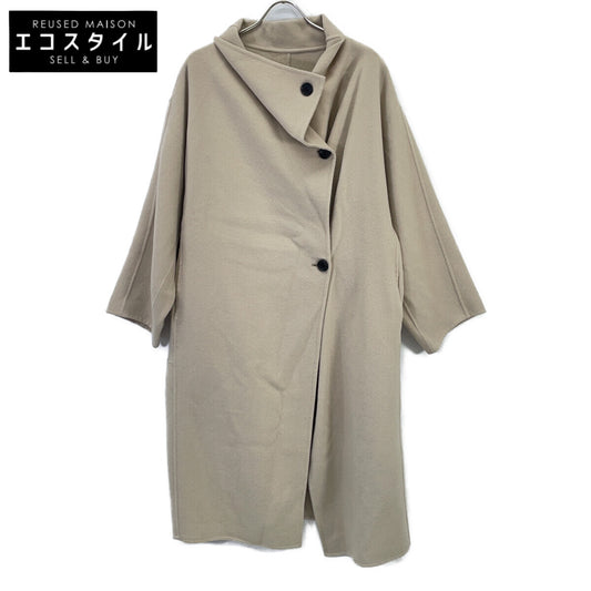 Rouge vif ルージュヴィフ 3145-00-00001 Beige Super 140s Reversible Coat Coat