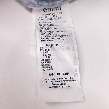 emmi Emmi 13WNT251009 人字纹阿兰针织套头衫 上衣 F