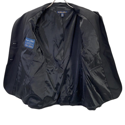 Brooks Brothers Black Wool Lanificio di Pray Suit Set-up