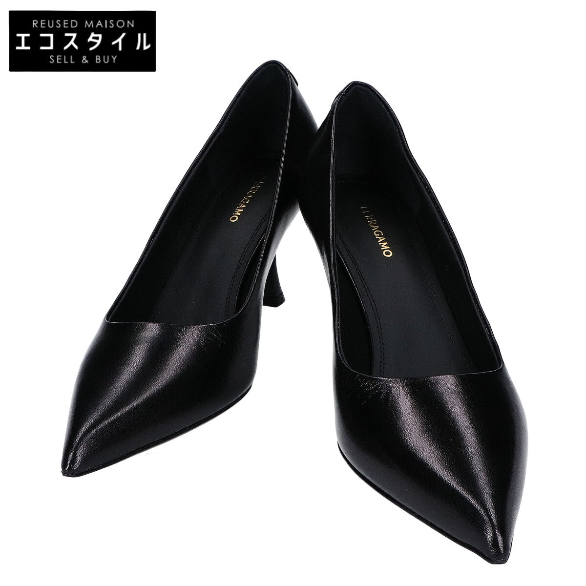 Salvatore Ferragamo 萨尔瓦托·菲拉格慕 【新品同款】皮质高跟鞋