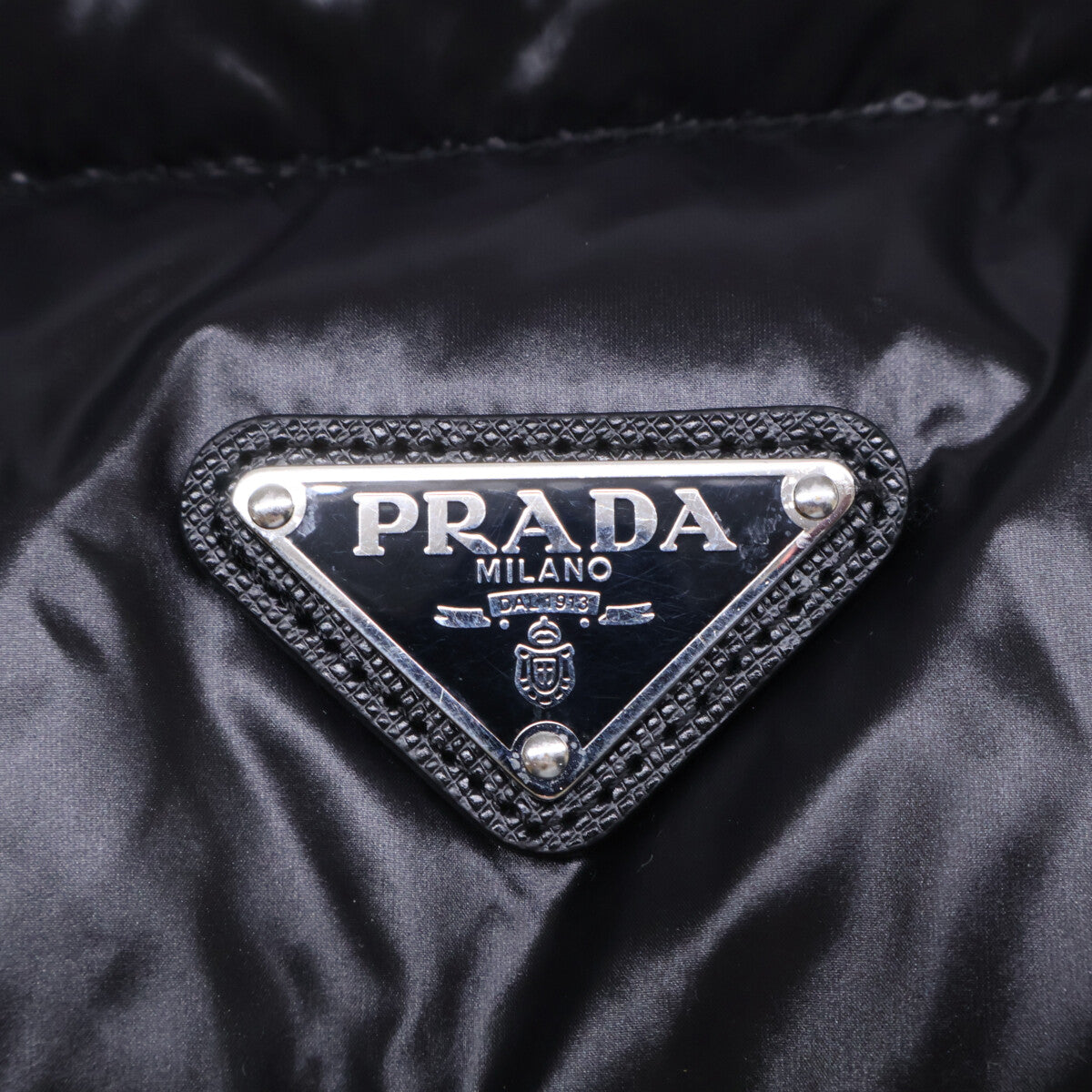 PRADA 普拉达 【美品/国内正品/24AW】291805 S222 11A9 Re-Nylon 短款两穿羽绒服 夹克 36