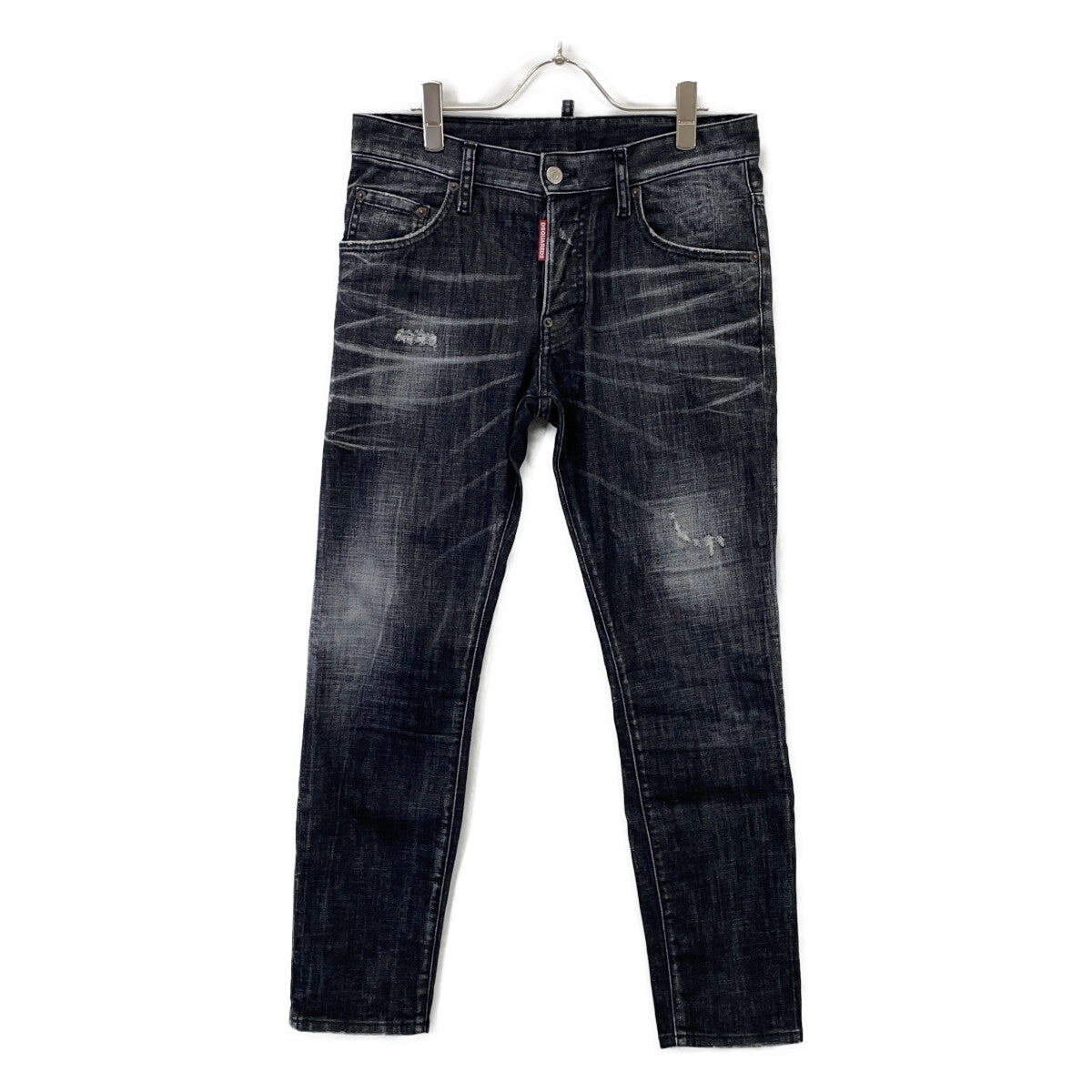 DSQUARED2 ディースクエアード 25年 S74LB1617 ブラック SKATER JEAN パンツ ボトムス