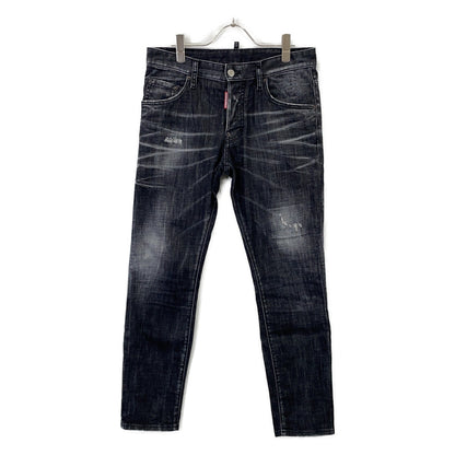 DSQUARED2 ディースクエアード 25年 S74LB1617 ブラック SKATER JEAN パンツ ボトムス