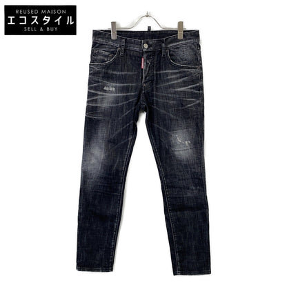 DSQUARED2 ディースクエアード 25年 S74LB1617 ブラック SKATER JEAN パンツ ボトムス