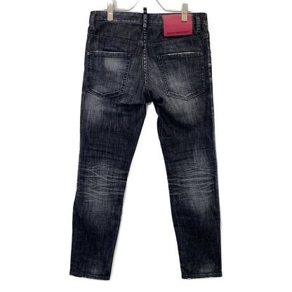 DSQUARED2 ディースクエアード 25年 S74LB1617 ブラック SKATER JEAN パンツ ボトムス
