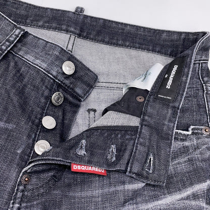 DSQUARED2 ディースクエアード 25年 S74LB1617 ブラック SKATER JEAN パンツ ボトムス