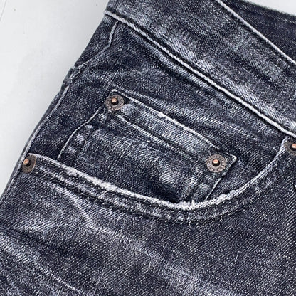 DSQUARED2 ディースクエアード 25年 S74LB1617 ブラック SKATER JEAN パンツ ボトムス