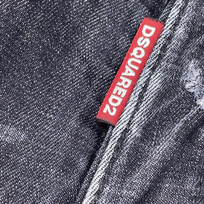 DSQUARED2 ディースクエアード 25年 S74LB1617 ブラック SKATER JEAN パンツ ボトムス