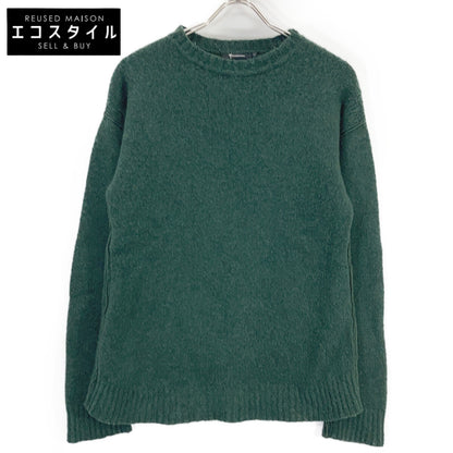 ALEXANDER WANG Alexander Wang 11794 Green Wool Knit Top XS
