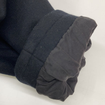 YOAK ヨーク YK25FW01034B ブラック Melton Stand Collar Zip Blouson ジャケット