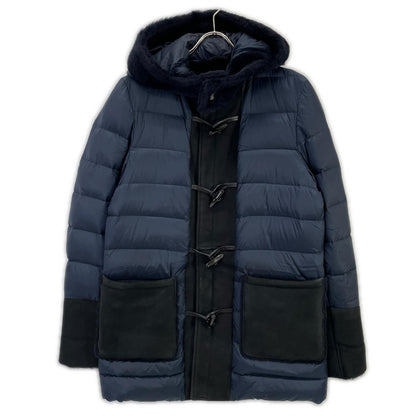EMMETI [Excellent Condition/Domestic Authorized] Nylon x Shearling Duffle Down Coat