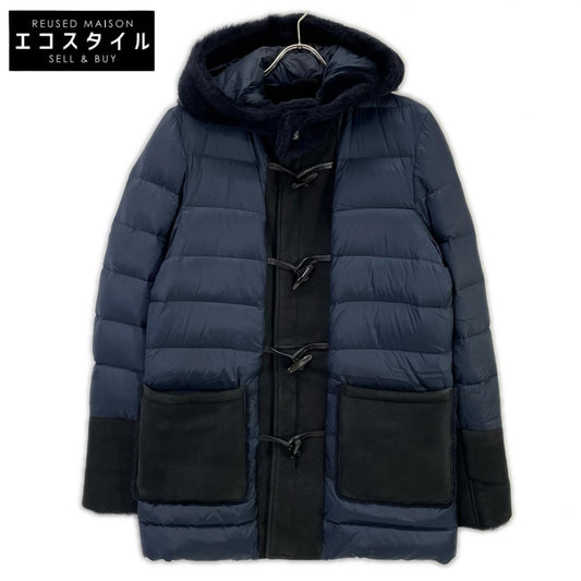 EMMETI 【Mint Condition/Domestic Authorized Retailer】Nylon x Shearling Duffle Down Coat 48