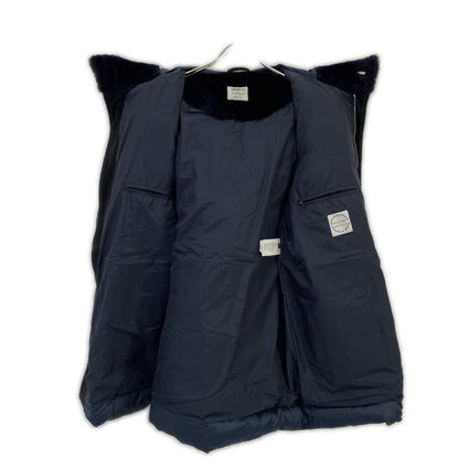 EMMETI [Excellent Condition/Domestic Authorized] Nylon x Shearling Duffle Down Coat