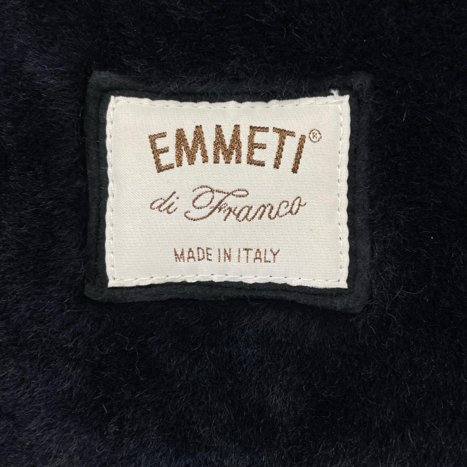 EMMETI エンメティー 【美品/国内正規】ナイロンｘムートン ダッフル ダウン コート 48