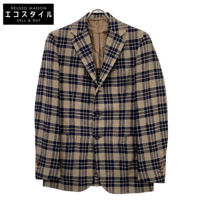 STILE LATINO Stile Latino 海军米色 GUVINCENZO35 GM21999 羊毛尼龙 格纹 夹克 夹克 46