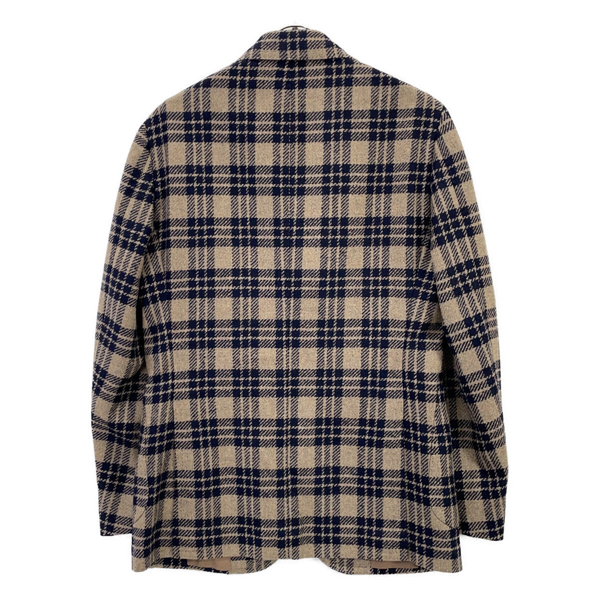 STILE LATINO Stile Latino 海军米色 GUVINCENZO35 GM21999 羊毛尼龙 格纹 夹克 夹克 46