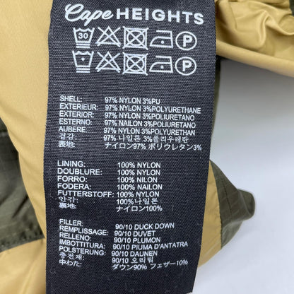 Cape HEIGHTS ケープハイツ 【美品】for YMC ノーカラー ダウン ベスト