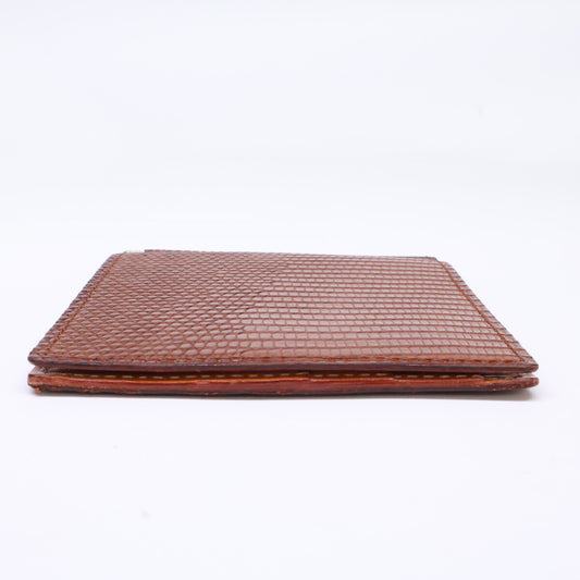 GANZO ガンゾ 【美品】57780-50 LIZARD6 リザード6 マネークリップ 二つ折り財布（小銭入れなし）