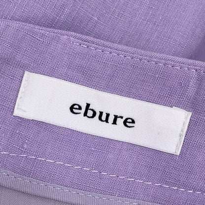 ebure EBUR 3110500178 紫色 干麻 紧身开衩半身裙 半身裙