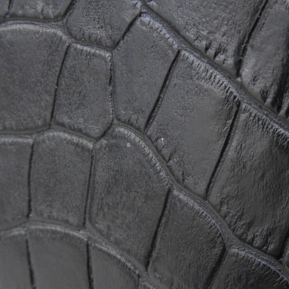 A.D.M.J. Accessoires De Mademoiselle ADMJ 新品同様 CROCOEMBOSSING BEE MOTIF BELT ACCENT TOTEBAG 25cm トートバッグ レディース ブラック トートバッグ