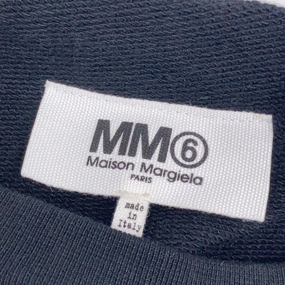 MM6 エムエムシックス ブラック 18SS S52CT0349 ノースリーブフリンジワンピース ワンピース
