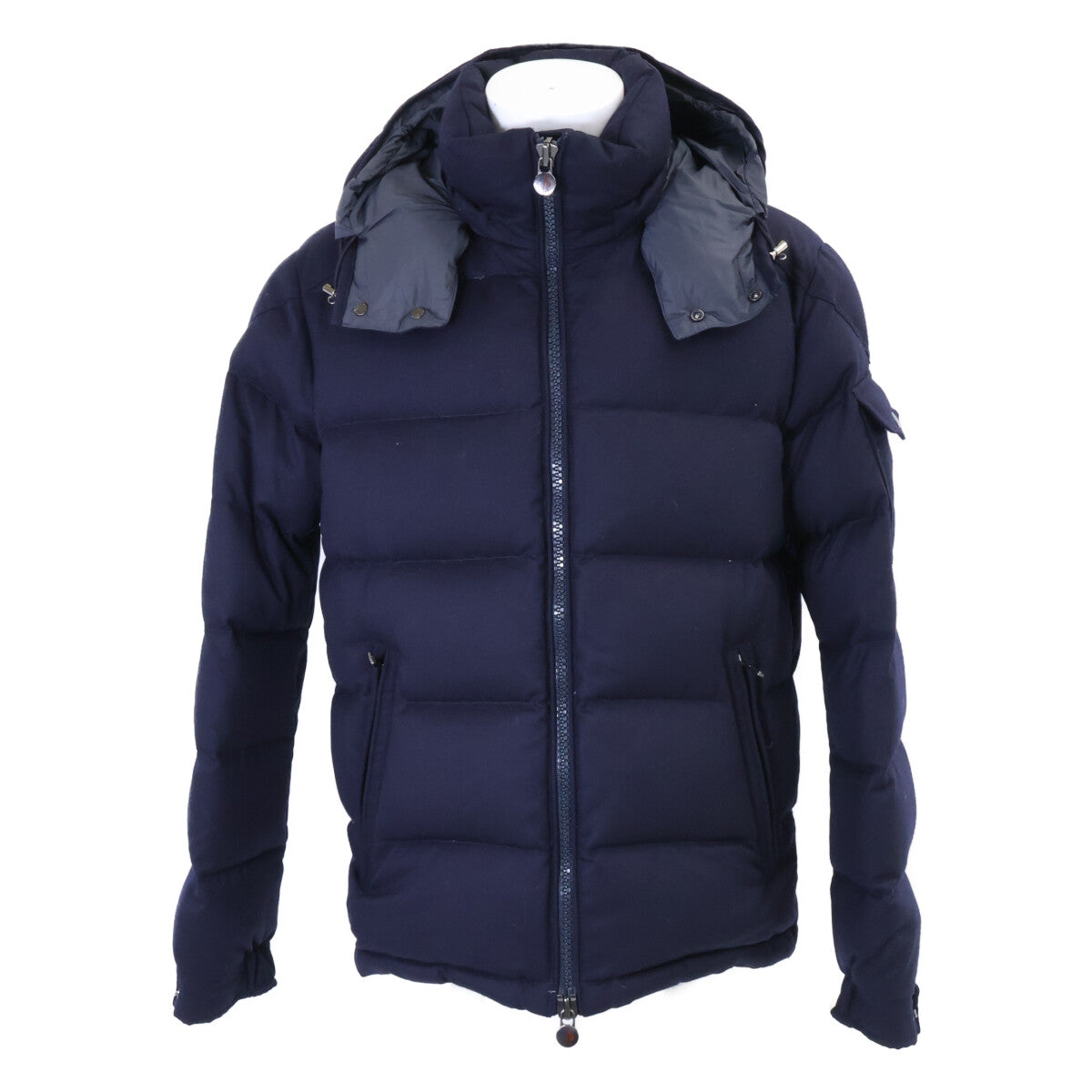 MONCLER モンクレール ネイビー Montgenevre モンジュネーブル ウール ダウンジャケット ジャケット