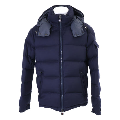 MONCLER モンクレール ネイビー Montgenevre モンジュネーブル ウール ダウンジャケット ジャケット
