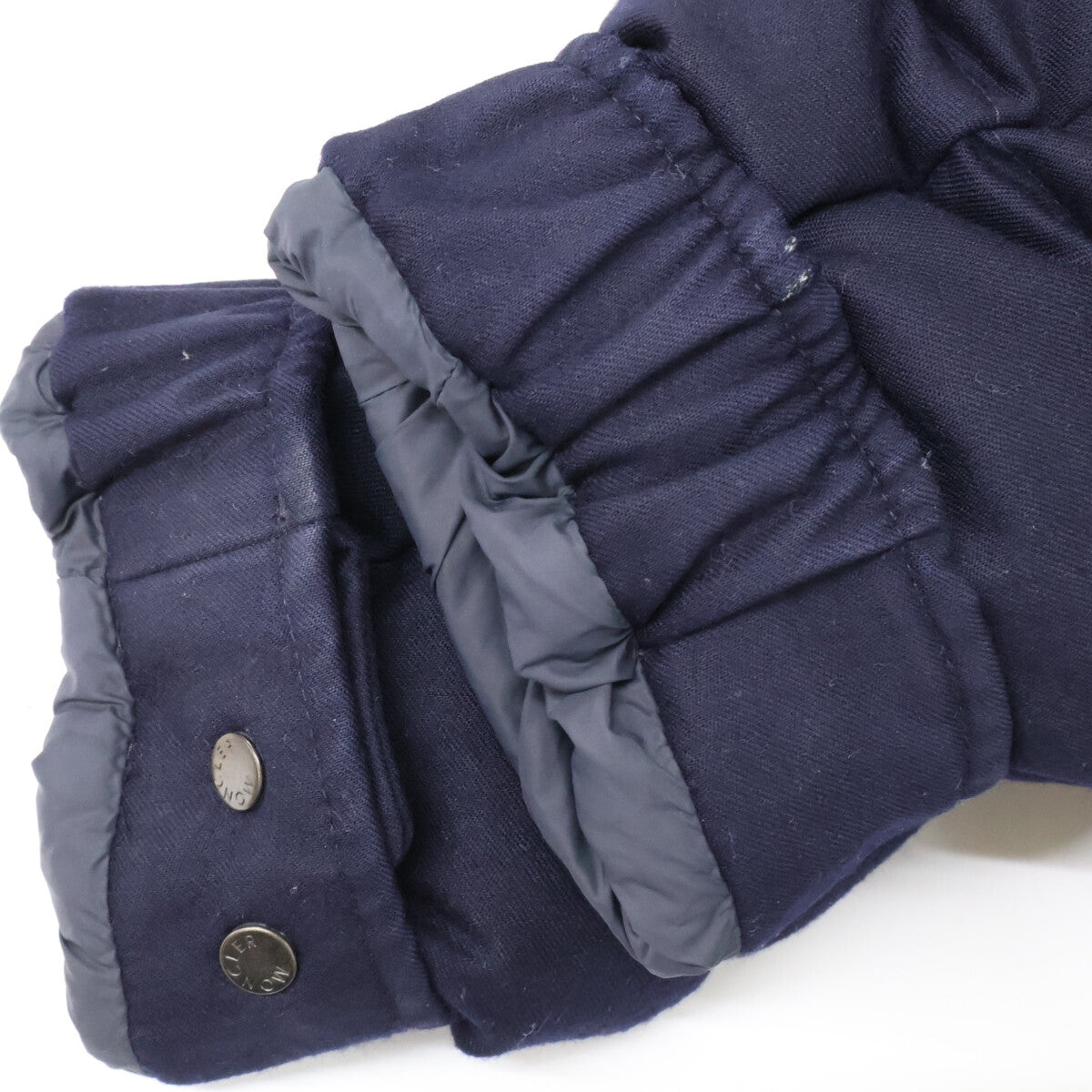 MONCLER モンクレール ネイビー Montgenevre モンジュネーブル ウール ダウンジャケット ジャケット