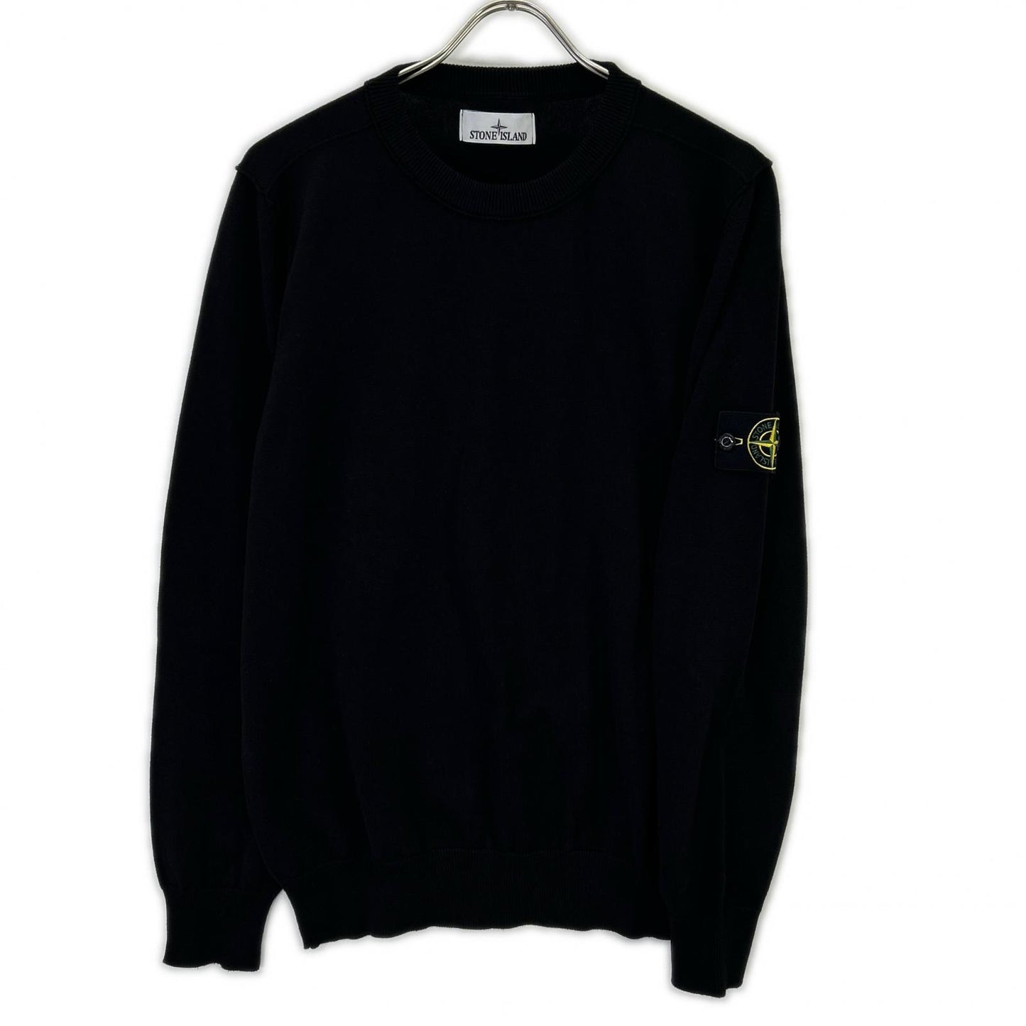 STONE ISLAND 石头岛 25年 K1S155100053 黑色 圆领针织上衣