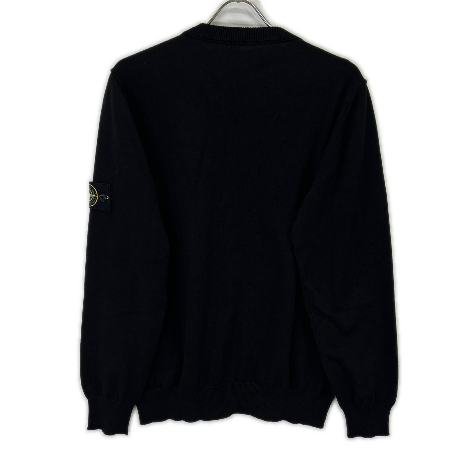 STONE ISLAND 石头岛 25年 K1S155100053 黑色 圆领针织上衣