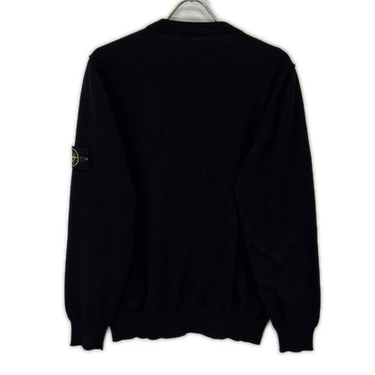 STONE ISLAND 石头岛 25年 K1S155100053 黑色 圆领针织上衣