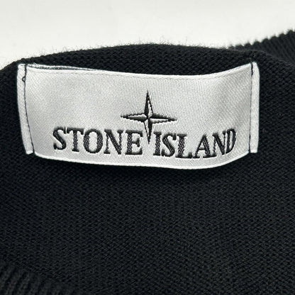 STONE ISLAND 石头岛 25年 K1S155100053 黑色 圆领针织上衣