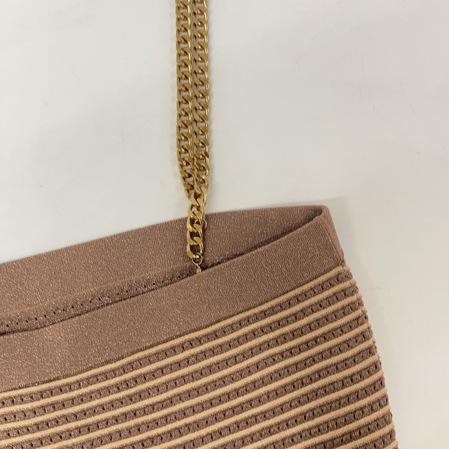 ELISABETTA FRANCHI エリザベッタフランキ AM91S22E2 ブラウン ニットシースドレス ワンピース