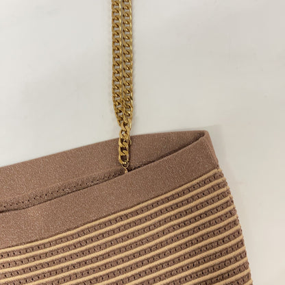 ELISABETTA FRANCHI エリザベッタフランキ AM91S22E2 ブラウン ニットシースドレス ワンピース