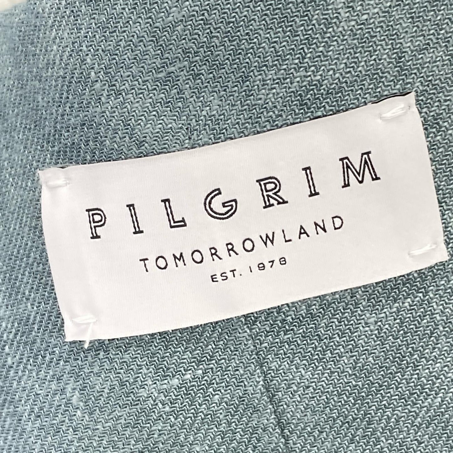 TOMORROWLAND PILGRIM 塔姆兰皮尔格林 蓝色 CROSS-PLY 西装夹克