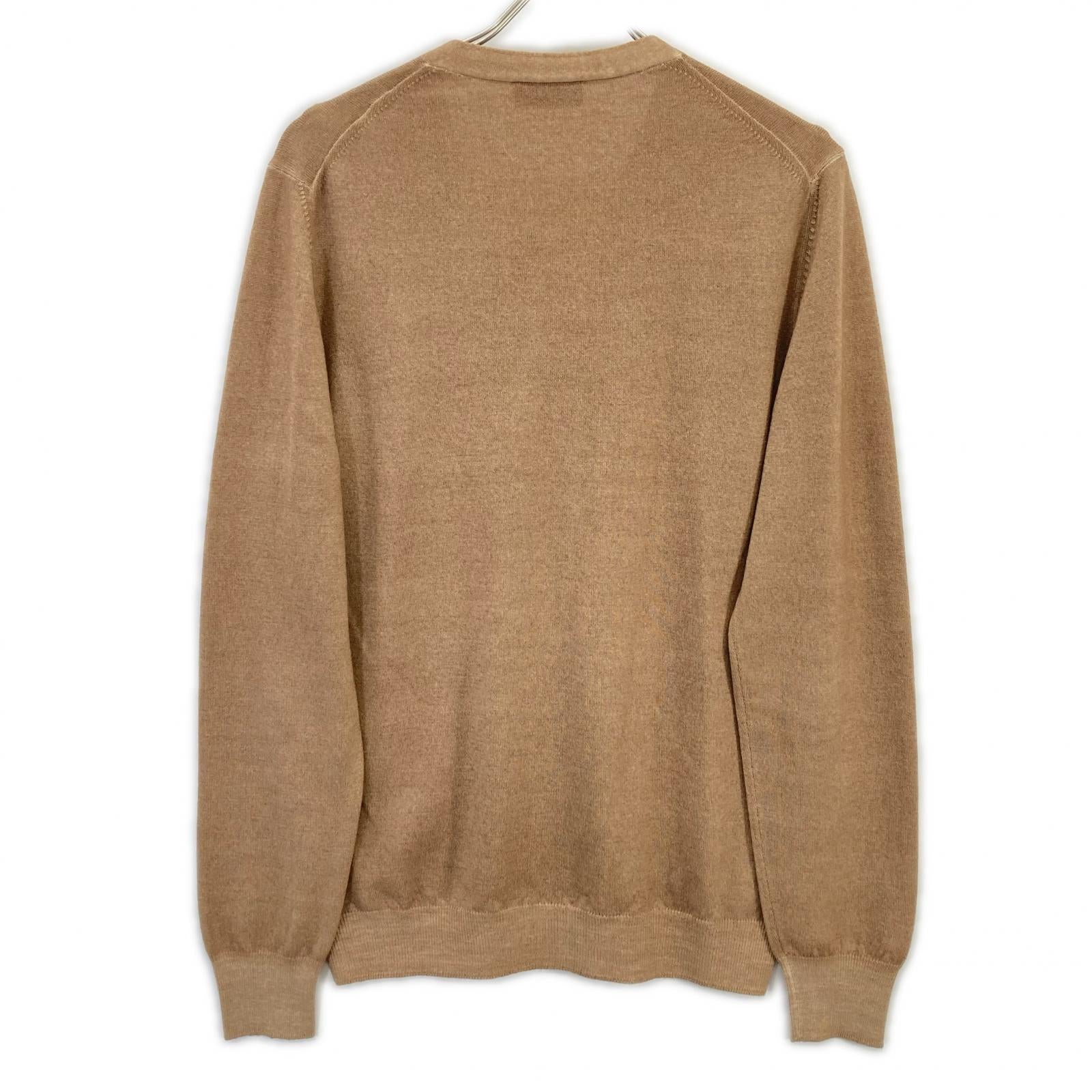 GRAN SASSO 格兰萨索 米色 VINTEGE 55169 22792 羊毛 成品染色 针织开衫 上衣
