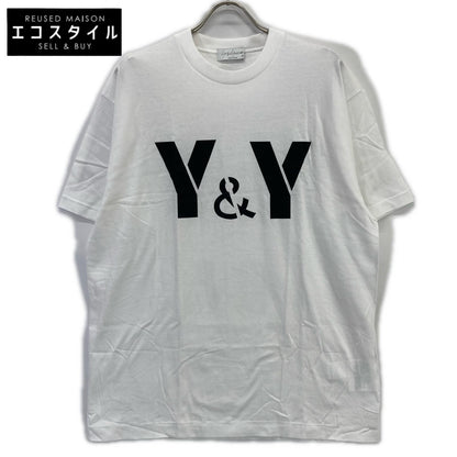 Yohji Yamamoto POUR HOMME ヨウジヤマモトプールオム HO-T77-087 ホワイト 顔料プリントTシャツ トップス