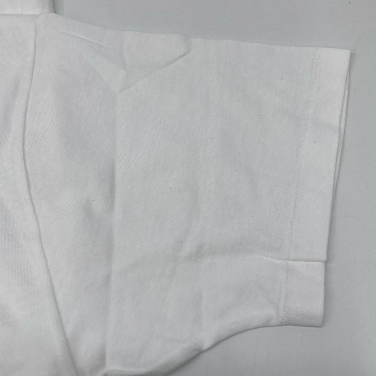 Yohji Yamamoto POUR HOMME ヨウジヤマモトプールオム HO-T77-087 ホワイト 顔料プリントTシャツ トップス