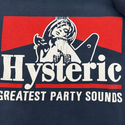 02261CS05 NAVY GREATEST PARTY SOUNDS Sweatshirt Top S Men's