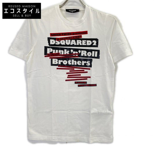 DSQUARED2 ディースクエアード S75GC0985 19年 Renny Fit プリント Tシャツ トップス
