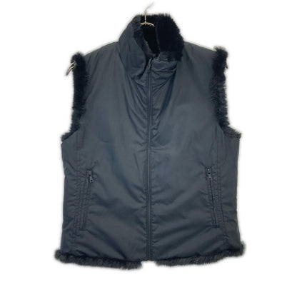 HYSTERIC GLAMOUR Hysteric Glamour 01243AV02 Black HYSTERIC INC Reversible Faux Fur Vest