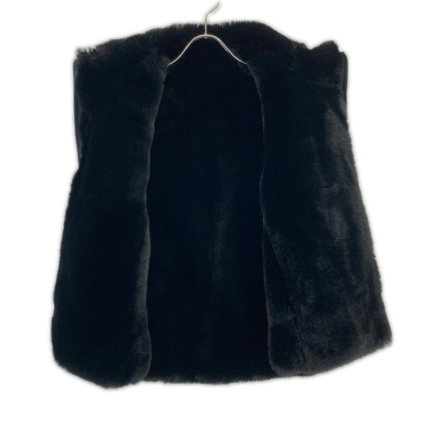 HYSTERIC GLAMOUR Hysteric Glamour 01243AV02 Black HYSTERIC INC Reversible Faux Fur Vest