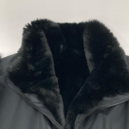 HYSTERIC GLAMOUR Hysteric Glamour 01243AV02 Black HYSTERIC INC Reversible Faux Fur Vest
