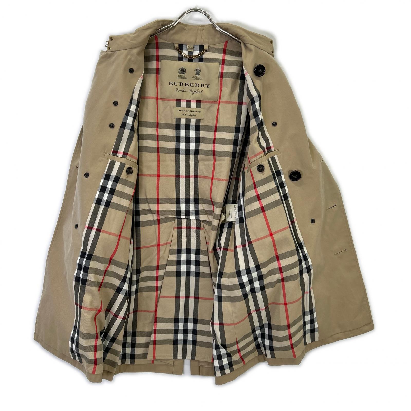BURBERRY バーバリー 3983339 ケンジントン 裏地ノバチェック トレンチコート コート